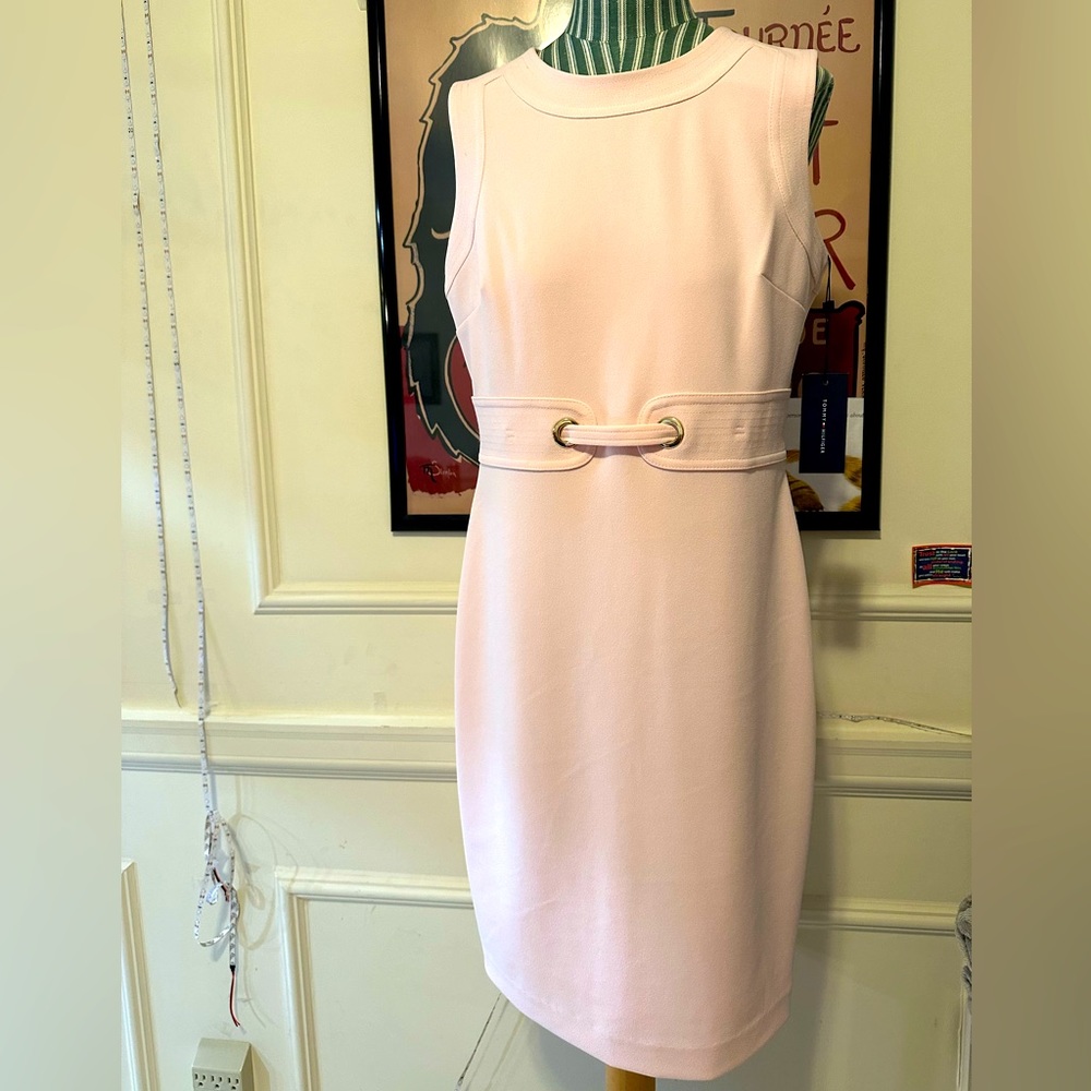 NWT TOMMY HILFIGER Women's Pink Dress Sz 6 NEW